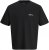 Jack & Jones Lington Crew Neck T-Shirt Black - T-shirts - Grote Maten T-shirts Heren