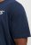 Jack & Jones Corp Logo Crew Neck T-Shirt Navy Blazer - T-shirts - Grote Maten T-shirts Heren