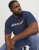 Jack & Jones Corp Logo Crew Neck T-Shirt Navy Blazer - T-shirts - Grote Maten T-shirts Heren