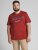 Jack & Jones JJELOGO TEE Red - T-shirts - Grote Maten T-shirts Heren