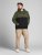 Jack & Jones JJEURBAN BLOCKING SWEAT Forest Green - Sweaters & hoodies - Sweaters & Hoodies Grote Maten Heren