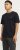Jack & Jones CORP Logo T-Shirt Black w Small Black Print - T-shirts - Grote Maten T-shirts Heren