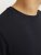 Jack & Jones CORP Logo T-Shirt Black w Small Black Print - T-shirts - Grote Maten T-shirts Heren