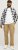 Jack & Jones Gingham L/S Shirt Whisper White - Hemden - Overhemden Grote Maten Heren