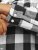 Jack & Jones Gingham L/S Shirt Whisper White - Hemden - Overhemden Grote Maten Heren