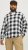 Jack & Jones Gingham L/S Shirt Whisper White - Hemden - Overhemden Grote Maten Heren