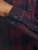 Jack & Jones Gingham L/S Shirt Dark Red - Hemden - Overhemden Grote Maten Heren