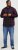 Jack & Jones Gingham L/S Shirt Dark Red - Hemden - Overhemden Grote Maten Heren
