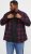 Jack & Jones Gingham L/S Shirt Dark Red - Hemden - Overhemden Grote Maten Heren