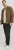Jack & Jones Rocky Urban Rider Leather Jacket Brown - Jassen - Grote Maten Herenjassen