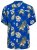 Jack & Jones JORLUKE FLORES Resort Shirt Nautical Blue - Hemden - Overhemden Grote Maten Heren