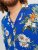 Jack & Jones JORLUKE FLORES Resort Shirt Nautical Blue - Hemden - Overhemden Grote Maten Heren