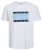 Jack & Jones JORJOSHUA T-shirt Bright White - T-shirts - Grote Maten T-shirts Heren