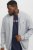 Jack & Jones PAULOS Turtleneck Zip Sweatshirt Light Grey Melange - Sweaters & hoodies - Sweaters & Hoodies Grote Maten Heren