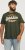 Jack & Jones JJELOGO O-Neck T-Shirt Kombu Green - T-shirts - Grote Maten T-shirts Heren