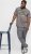 Jack & Jones GLENN ORIGINAL SQ 703 Grey Denim - Jeans & broeken - Jeans & Broeken Grote Maten Heren