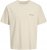 Jack & Jones Boston Photo Crew Neck T-Shirt Antique White - T-shirts - Grote Maten T-shirts Heren