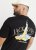 Jack & Jones Boston Photo Crew Neck T-Shirt Black - T-shirts - Grote Maten T-shirts Heren