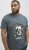 Jack & Jones Anatomy Skull Crew Neck T-Shirt Grey - T-shirts - Grote Maten T-shirts Heren