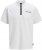 Jack & Jones Fusion Pique Zipper Polo Bright White - Polo shirts - Grote Maten Poloshirts Heren