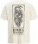 Jack & Jones Snake Crew Neck T-Shirt Antique White - T-shirts - Grote Maten T-shirts Heren
