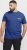 Jack & Jones Union Front & Back Print Crew Neck T-Shirt Beaucoup Blue - T-shirts - Grote Maten T-shirts Heren