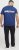 Jack & Jones Union Front & Back Print Crew Neck T-Shirt Beaucoup Blue - T-shirts - Grote Maten T-shirts Heren