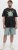 Jack & Jones Hydra Crew Neck T-Shirt Black - T-shirts - Grote Maten T-shirts Heren