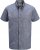 Jack & Jones Summer Shield Short Sleeve Shirt Faded Denim - Hemden - Overhemden Grote Maten Heren