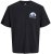 Jack & Jones Fuji Crew Neck T-Shirt Black - T-shirts - Grote Maten T-shirts Heren