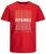 Jack & Jones JJCYBER T-Shirt Red - T-shirts - Grote Maten T-shirts Heren
