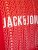 Jack & Jones JJCYBER T-Shirt Red - T-shirts - Grote Maten T-shirts Heren