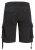 jack & Jones JPSTZEUS Cargo Shorts Black - Shorts - Grote Maten Korte Broeken Heren