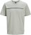 Jack & Jones FUSION Full Branding T-Shirt Aqua Grey - T-shirts - Grote Maten T-shirts Heren