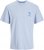 Jack & Jones Summer Vibes Crew Neck T-Shirt Chambray Blue - T-shirts - Grote Maten T-shirts Heren