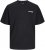 Jack & Jones Charge Crew Neck Printed T-Shirt Black - T-shirts - Grote Maten T-shirts Heren