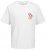  Jack & Jones Bellagio Collage Crew Neck T-Shirt Bright White - T-shirts - Grote Maten T-shirts Heren