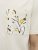  Jack & Jones Tavira Aop Pocket Crew Neck T-Shirt Antique White - T-shirts - Grote Maten T-shirts Heren