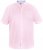D555 James Short Sleeve Oxford Shirt Pink - Hemden - Overhemden Grote Maten Heren