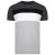 Kam Jeans 5231 Cut and Sew T-shirt Grey - T-shirts - Grote Maten T-shirts Heren