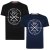 Kam Jeans 5331 Twin pack California Tee - T-shirts - Grote Maten T-shirts Heren
