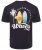 Kam Jeans 5709 Summer Adventure Print Tee Indigo - T-shirts - Grote Maten T-shirts Heren
