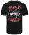 Kam Jeans 5710 Legendary Racing Slub Tee With Back Print Black - T-shirts - Grote Maten T-shirts Heren