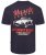Kam Jeans 5710 Legendary Racing Slub Tee With Back Print Navy - T-shirts - Grote Maten T-shirts Heren