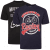 Kam Jeans 5712 Twin Pack Motorcycle/Cycle Print Tee Black and Navy - T-shirts - Grote Maten T-shirts Heren