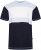 Kam Jeans 5780 Cut And Sew Panel T-Shirt Navy - T-shirts - Grote Maten T-shirts Heren