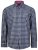 Kam Jeans 6156 Long Sleeve Check Shirt Navy - Hemden - Overhemden Grote Maten Heren