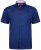Kam Jeans 6160 Short Sleeve Dobby Print Shirt Twilight Blue - Hemden - Overhemden Grote Maten Heren