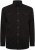 Kam Jeans 6305 Long Sleeve Retro Stretch Shirt Black - Hemden - Overhemden Grote Maten Heren