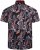 Kam Jeans 6330 AOP Floral Print Short Sleeve Shirt Navy - Hemden - Overhemden Grote Maten Heren